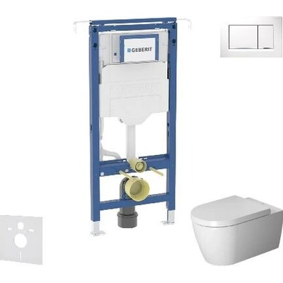 Geberit Duofix Duravit s tlačidlom Sigma30 SANI11CP3113