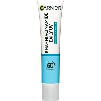 Garnier Pure Active BHA + Niacinamide Daily UV Anti-Imperfection Fluid SPF50+ pleťový fluid proti nedokonalostem 40 ml unisex