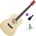 SX SD204G Standard SET Gloss Transparent Red Акустична китара