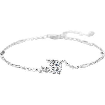 Silenti Jewelry Сребърна гривна "Рак