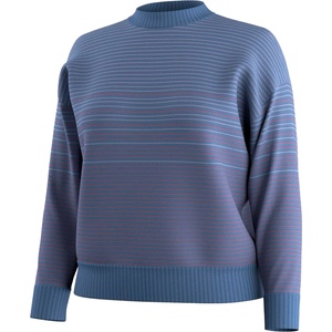 Smartwool Дамски вълнен пуловер Smartwool Women's Summit Crew Sweater Merino jumper - Nightfall Blue (105-7748-0114)