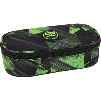 COOLPACK Елипсовиден ученически несесер Cool Pack Campus - Green Mirror (F062920)