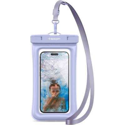 Púzdro Spigen Waterproof Case A610 - IPX8, for Phone, max 6.9" - Aqua modré