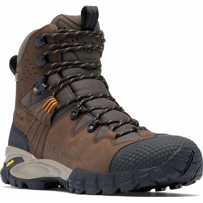 Columbia Titanium Geoterra Outdry Ltr pánske koženné turistické topánky hnedé