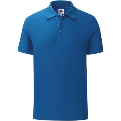 Fruit of the Loom pánska polokošeľa royal blue