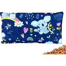 VFstyle nahrievací vankúšik s čerešňovými kôstkami 30x15 cm Koala