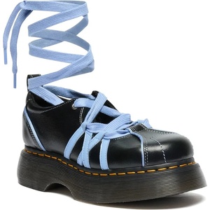 Dr. Martens балеринки от кожа Buzz Ballerina Lace Up Shoe (DM42842001)