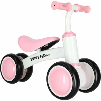 KIK Detský Trike Fix Tiny V2 biely a ružový