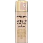 Dermacol Infinity Make-Up & Corrector грим и коректор 01 Fair 20 g