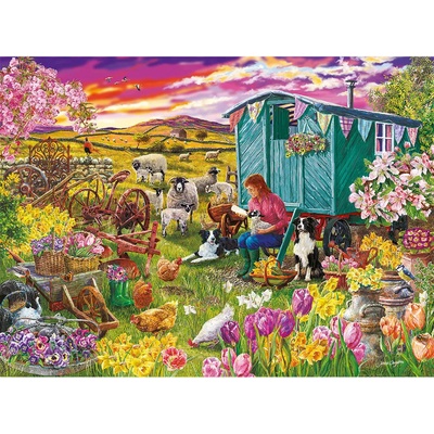 Gibsons - Puzzle Shepherds Delight - 1 000 piese