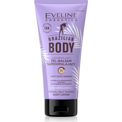 Eveline Cosmetics Brazilian Body samoopaľovací gél so spevňujúcim účinkom 150 ml