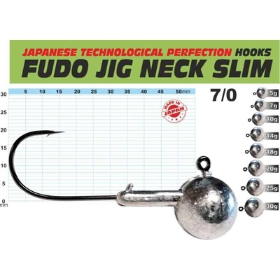 FUDO JIG PROFI Slim s nálitkem vel.7 30g 3ks