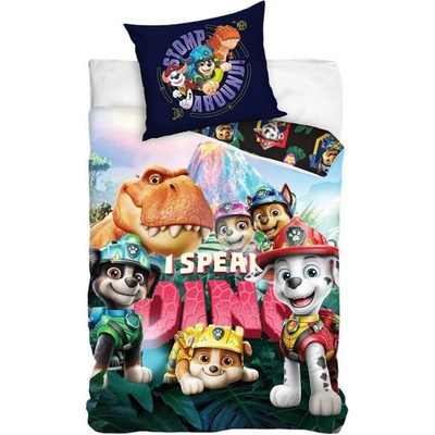Carbotex Obliečky Paw Patrol: Vo svete dinosaurov 140x200 70x90