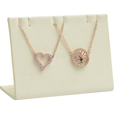 JKBox koženkový stojan na náušnice řetízky AD 875 A20