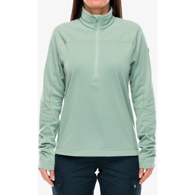 Fjallraven Abisko Lite Fleece Half Zip misty green