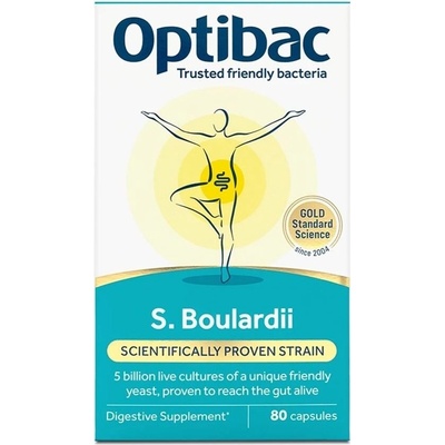 Optibac Saccharomyces Boulardii 80 kapslí