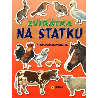Zvířátka na statku Objevuj a nalep
