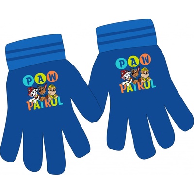 Paw Patrol - Tlapková patrola - Licencia Chlapčenské rukavice modrá