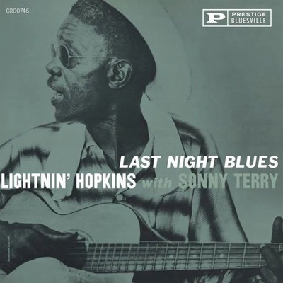 HOPKINS, LIGHTNIN\' & S... - LAST NIGHT BLUES LP