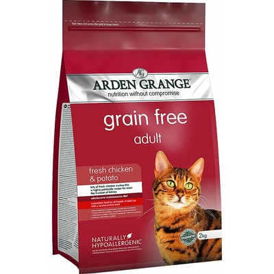 Arden Grange Adult Cat with fresh kura brambory 2 kg