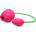 Bloomgasm 15X Rose Duet Pink Silicone Sucking Rose & Vibrating Pink