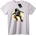 NOONEBRAND Тениска Танцуващ Астронавт Луна - 2XL, White