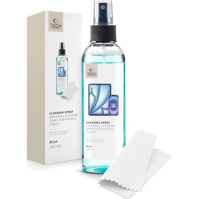 Tech-Protect cleaning spray for phone & tablet 200ml eko mint (5906302334797)
