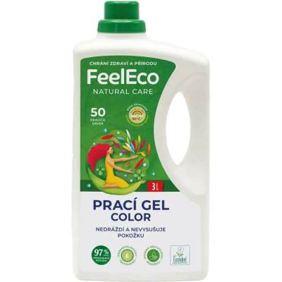 FeelEco Prací gel na barevné prádlo 3 l