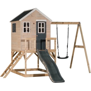 Wendi Toys My Lodge с платформа, пързалка и люлка (WTTM24G)