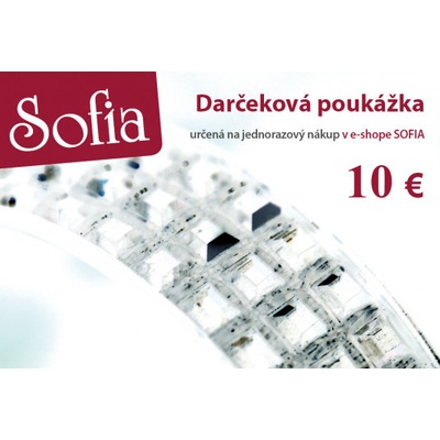 Darčeková poukážka v hodnote 10€ DP10