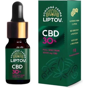 Konopna Farma Liptov Cbd масло 30 % full spectrum premium