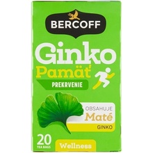 Bercoff Wellness Ginko pamäť a prekrvenie aromatizovaný bylinno-ovocný čaj 15 x 2 g