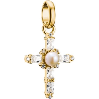 Thomas Sabo connect přívěsek charm Vintage cross gold-plated CC1287 445 14