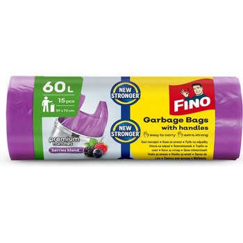 Fino Color Aromatic pytle s uchy HDPE 60 l 14 µm 15 ks