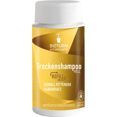 Bioturm suchý šampón pre svetlé vlasy náplň 20 g
