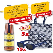 Metaxa 5* 38% 0,7 l (čistá fľaša)