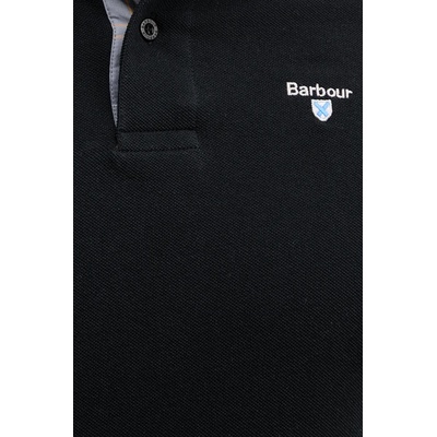 Barbour Памучна тениска с яка Barbour Tartan Pique Polo Shirt (MML0011)