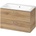 Cersanit S801-539 - Стенно окачен шкаф за баня с умивалник NIKO 80x45 см орех (CS0193)