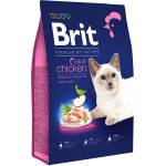 Brit Premium by Nature Cat Adult Chicken 300 г