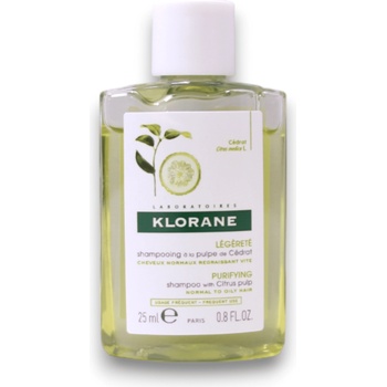 Klorane Почистващ Шампоан за коса За почистване 25 мл