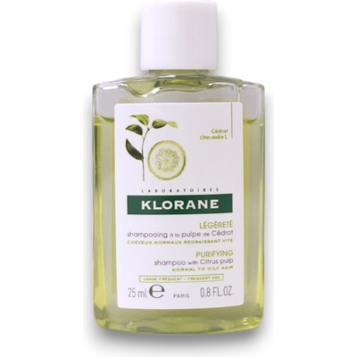 Klorane Почистващ Шампоан за коса За почистване 25 мл