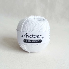 Makaron Baby Cotton bílá