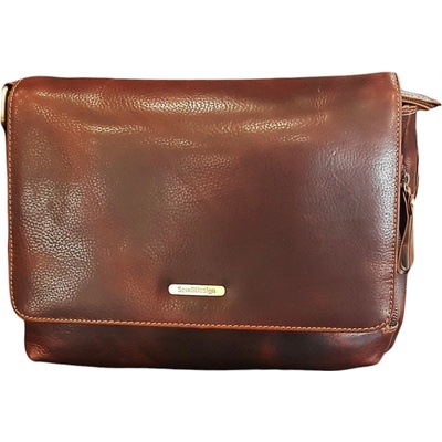 Sendi Design pánská taška velká koňaková SD-001 COGNAC