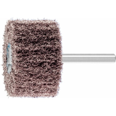 Bibielle RB0009 | Brúsny vejár z brúsneho rúna so stopkou 50x20-6 mm, Z180 MEDIUM - stredný