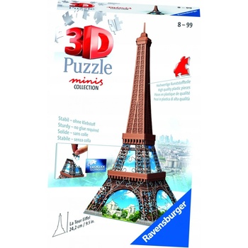 Ravensburger 3D puzzle Mini Eiffelova věž 54 ks