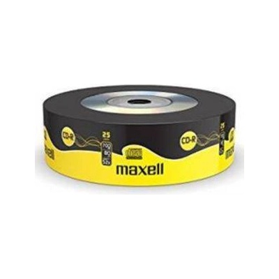 Maxell CD-R80 MAXELL Shrink /cake box/, 700 MB, 52x, 25 бр. , ML-DC-CDR80-25-CAKE