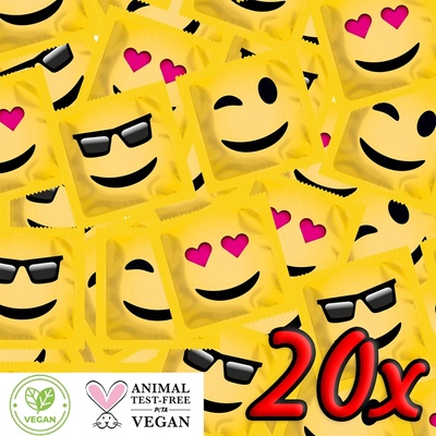 EXS Condoms Emoji 20 pack