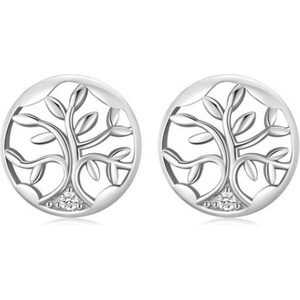 Silenti Jewelry Сребърни обеци "Дълголетие
