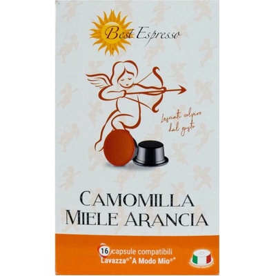 Best espresso čaj s harmančekom medom a pomarančom kapsule 16 ks