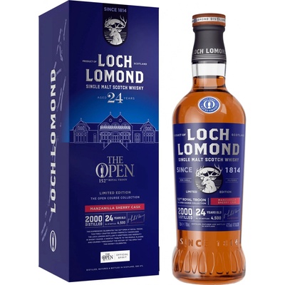 Loch Lomond 24y The Open 152nd Royal Troon Collection 47,1% 0,7 l (karton)